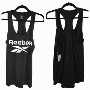 New Reebok Black Sleeveless Top